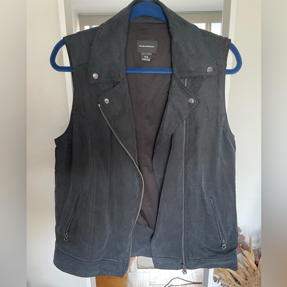 Club Monaco Moto Vest